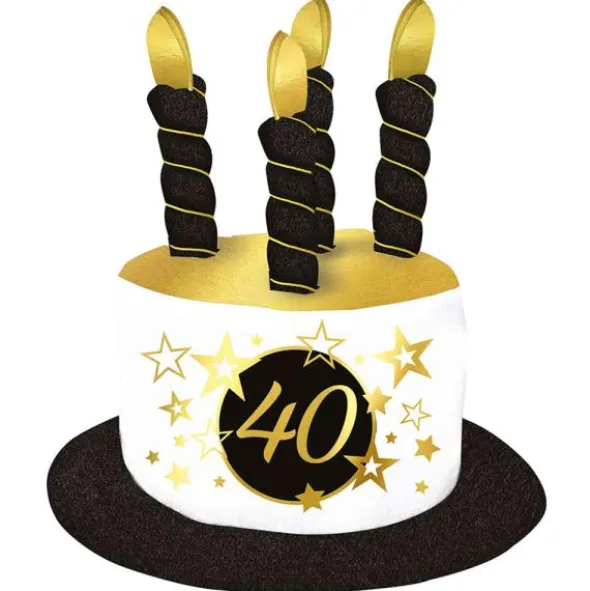 Födelsedagshatt 40 år