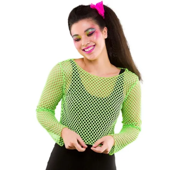 Fishnet Tröja Grön