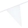 Flaggirlang Glitter Krämvit