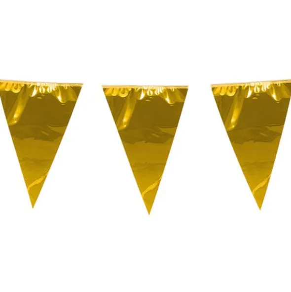 Flaggirlang Guld XL