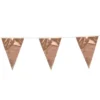 Flaggirlang Mini Roséguld