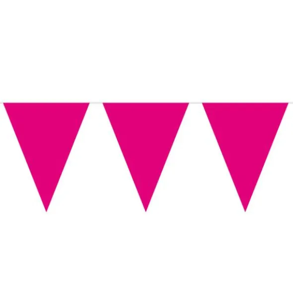 Flaggirlang Rosa