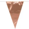 Flaggirlang Roseguld