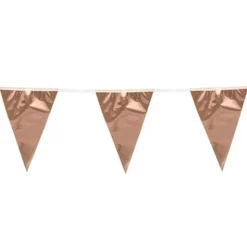 Flaggirlang Roseguld