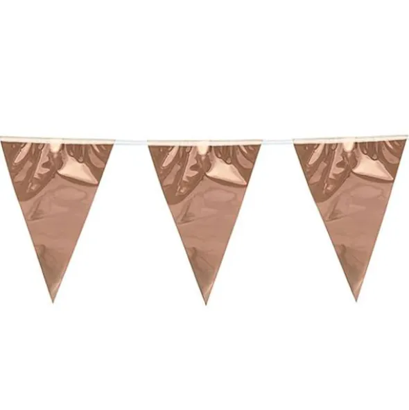 Flaggirlang Roseguld XL