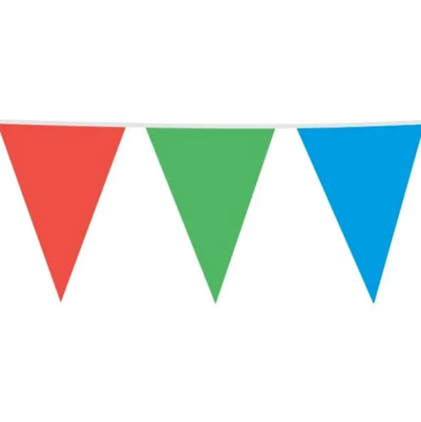Flaggirlang Stor Flerfärgad
