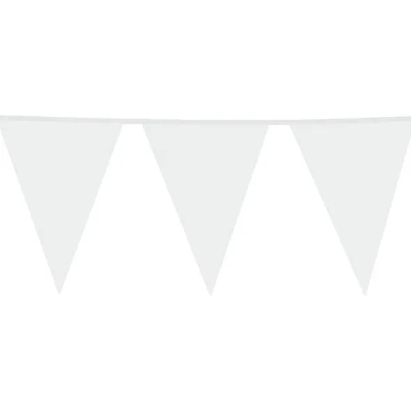 Flaggirlang Stor Vit