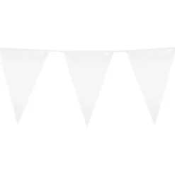 Flaggirlang Vit XL