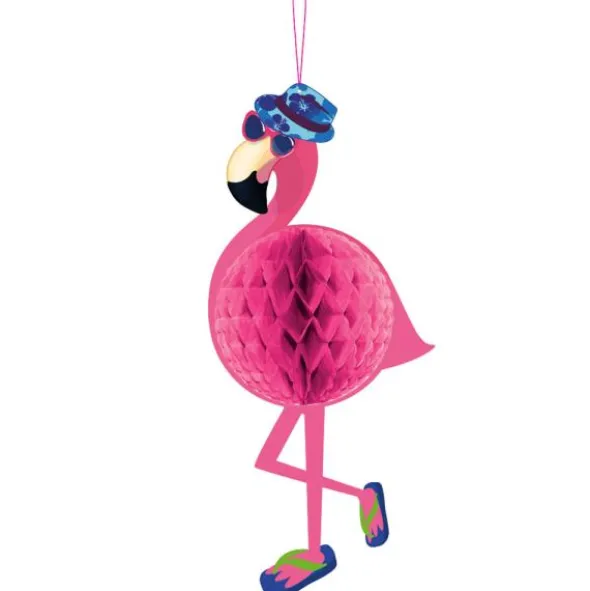 Flamingo Honeycomb Dekoration