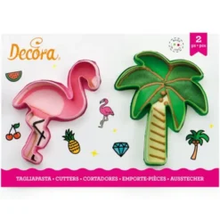 Flamingo och Palm Kakformar