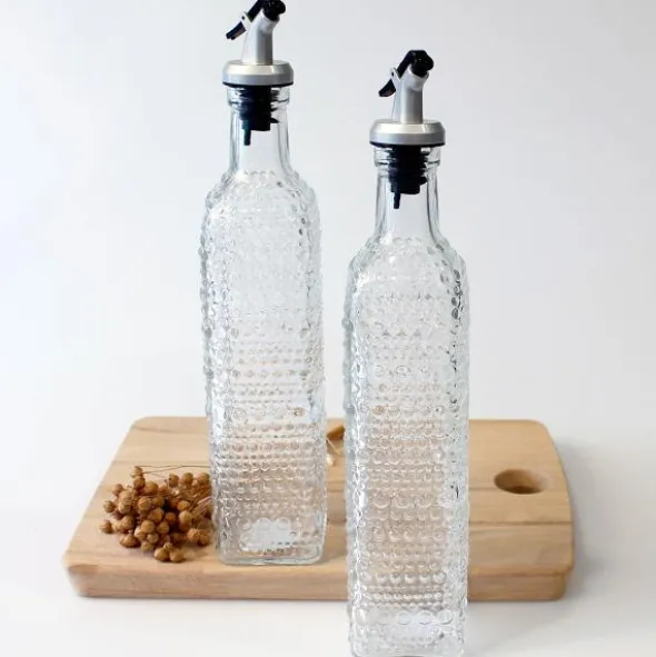 Flaska med Droppkork Olja/Vinäger 50 cl