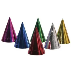 Flerfärgade Partyhattar Prismatiska