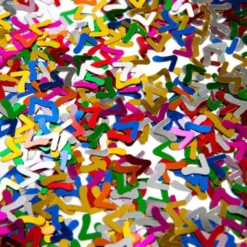 Flerfärgad Konfetti 7 år