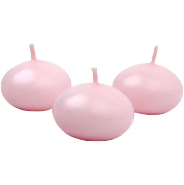 Flytande Ljus Matt Ljusrosa 50-pack