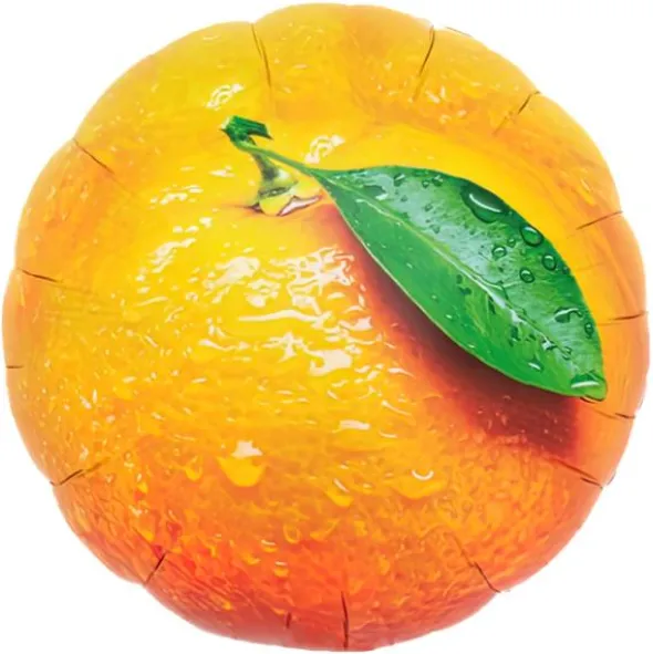 Folieballong Apelsin