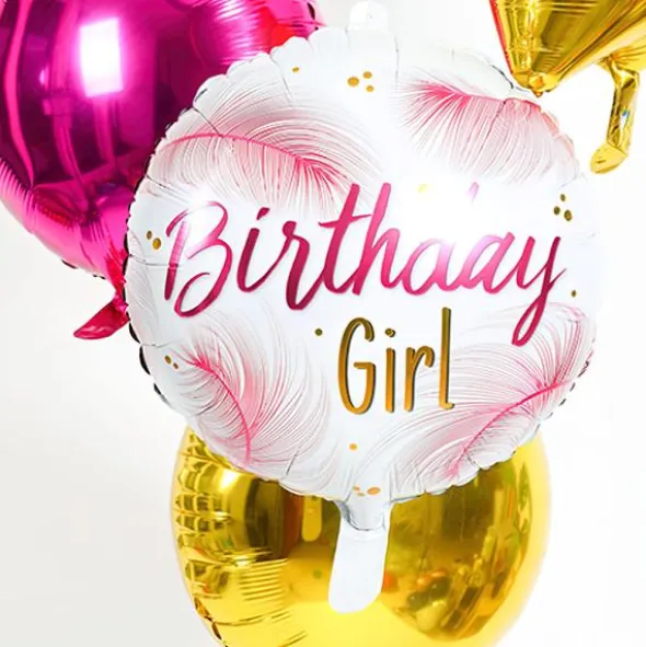 Folieballong Birthday Girl