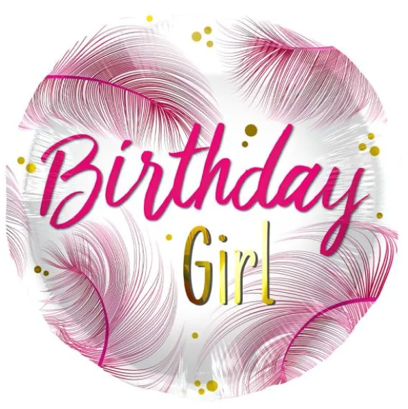 Folieballong Birthday Girl