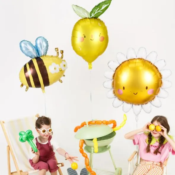 Folieballong Citron