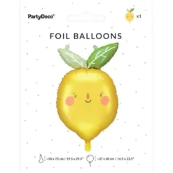 Folieballong Citron