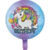 Folieballong Enhörning Magical Birthday 46 cm