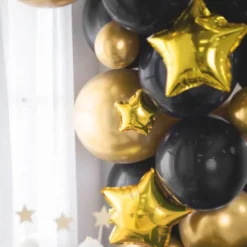 Folieballonger Stjärna Guld 25-pack