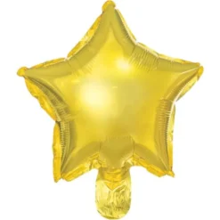 Folieballonger Stjärna Guld 25-pack