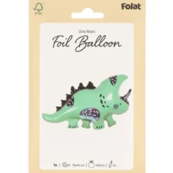 Folieballong Grön Dinosaurie