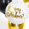 Folieballong Happy Birthday Prickar