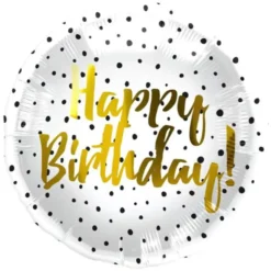 Folieballong Happy Birthday Prickar