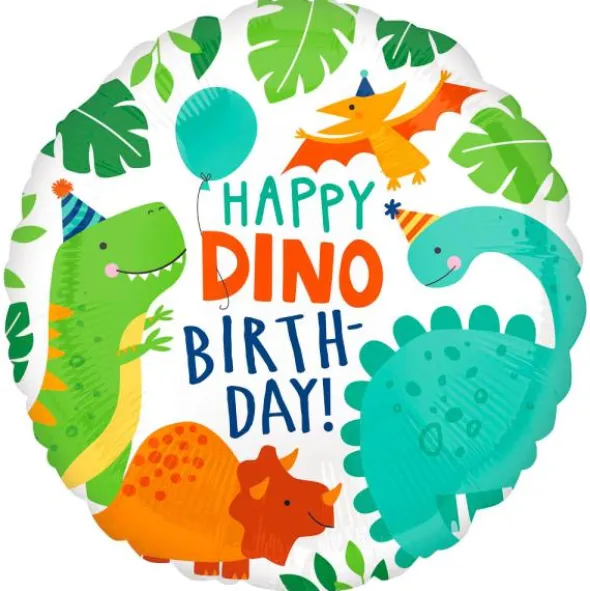 Folieballong Happy Dino Birthday