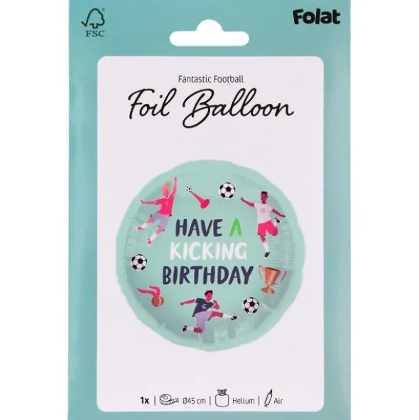 Folieballong Have A Kicking Birthday 45 cm