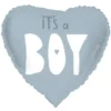 Folieballong Hjärta It's a Boy