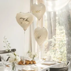 Folieballong Hjärta Love 35 cm