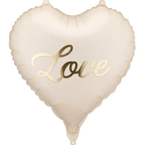 Folieballong Hjärta Love 35 cm
