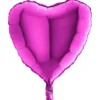 Folieballong Hjärta Violett