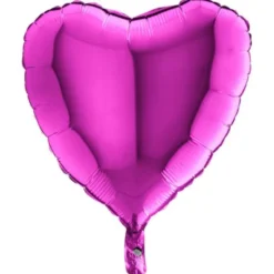 Folieballong Hjärta Violett