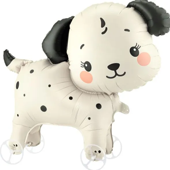 Folieballong Hund på Hjul 70 x 59 cm