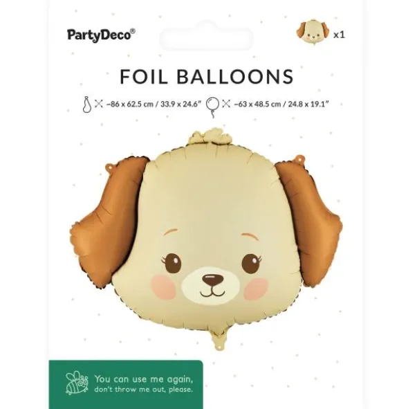 Folieballong Hund 63 x 48,5 cm