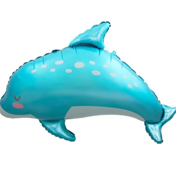 Folieballong Iriserande Delfin