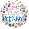 Folieballong It's Your Birthday