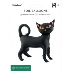 Folieballong Katt Stående Svart (45 x 48 cm)