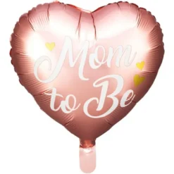 Folieballong Mom To Be Roseguld