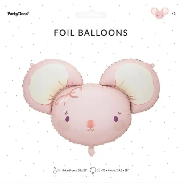 Folieballong Mus