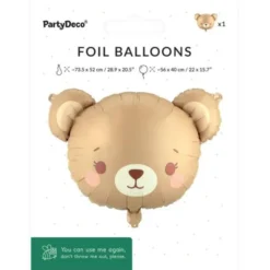 Folieballong Nallebjörn 56 x 40 cm