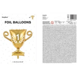 Folieballong Pokal