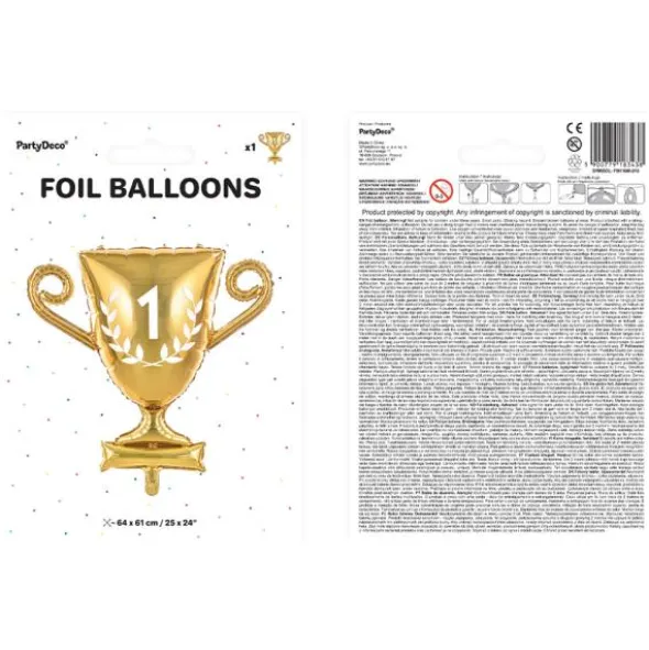 Folieballong Pokal