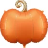 Folieballong Pumpa Orange/Guld