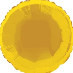 Folieballong Rund Guld