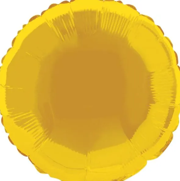 Folieballong Rund Guld