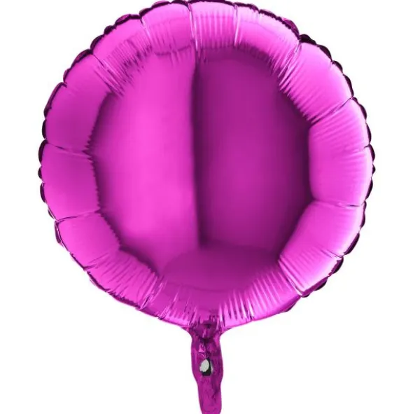 Folieballong Rund Lila
